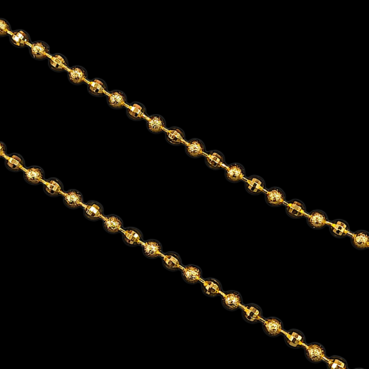 Dual Shine Ball Chain - My Golden Wish