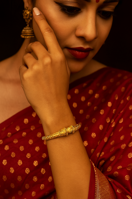 Premium Naksha Bangle - My Golden Wish