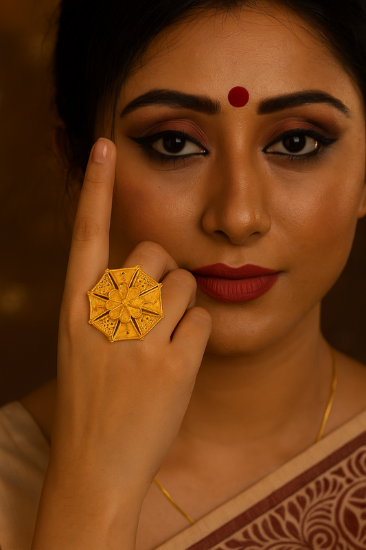 Umbrella Ring Design I - My Golden Wish