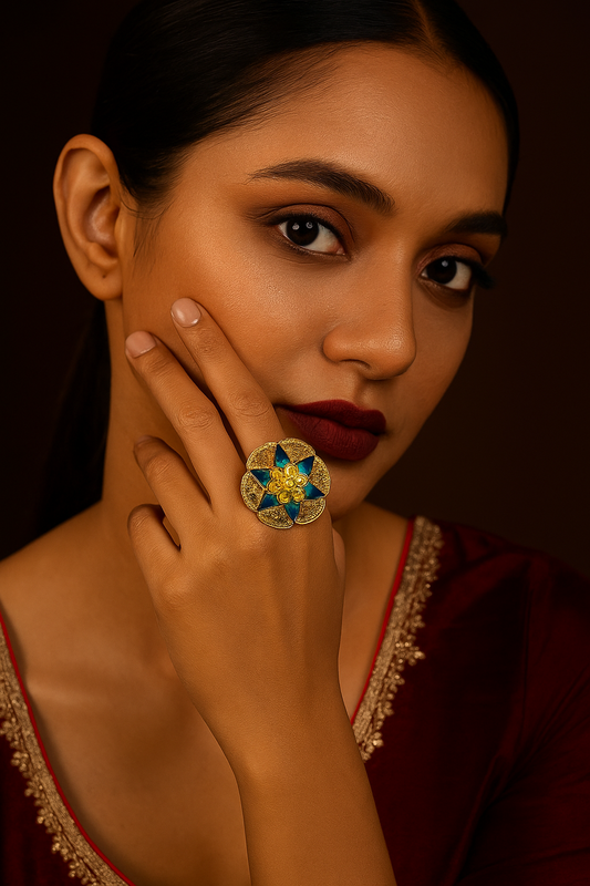 Umbrella Ring Design IX - My Golden Wish