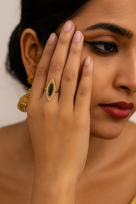 Golden Emerald Ring - II - My Golden Wish