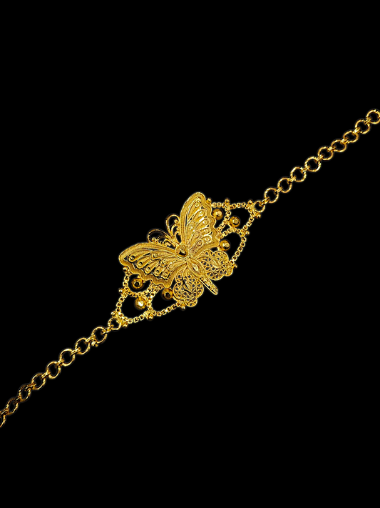 Sleek Butterfly Mantasa - My Golden Wish