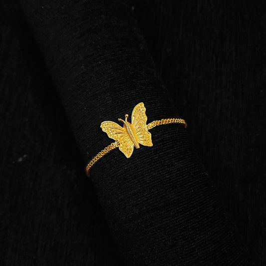 Mini Butterfly Wristlet - My Golden Wish