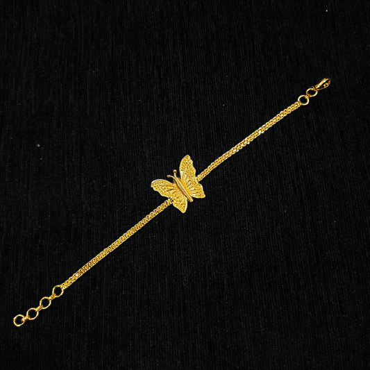 Mini Butterfly Wristlet - My Golden Wish