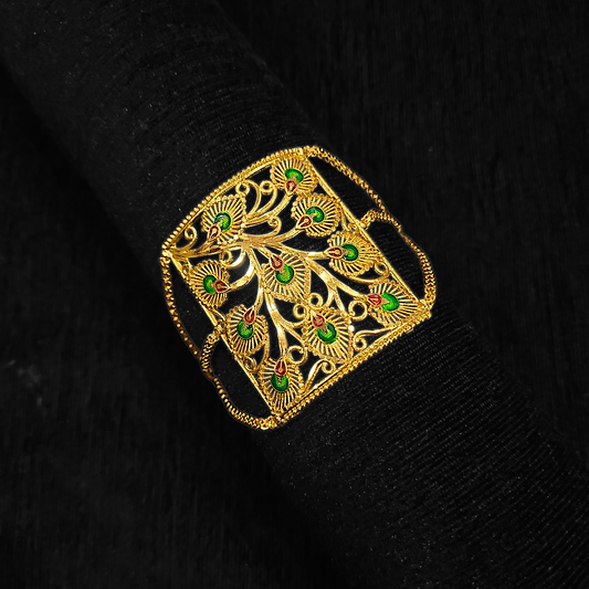 Meenakari Feather Mantasa - My Golden Wish