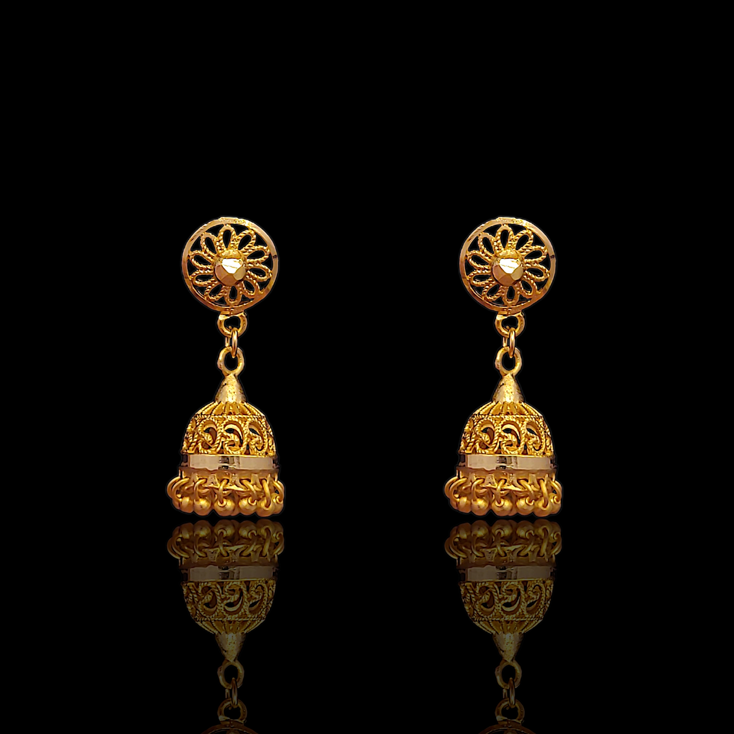 Mini Jhumka - I - My Golden Wish