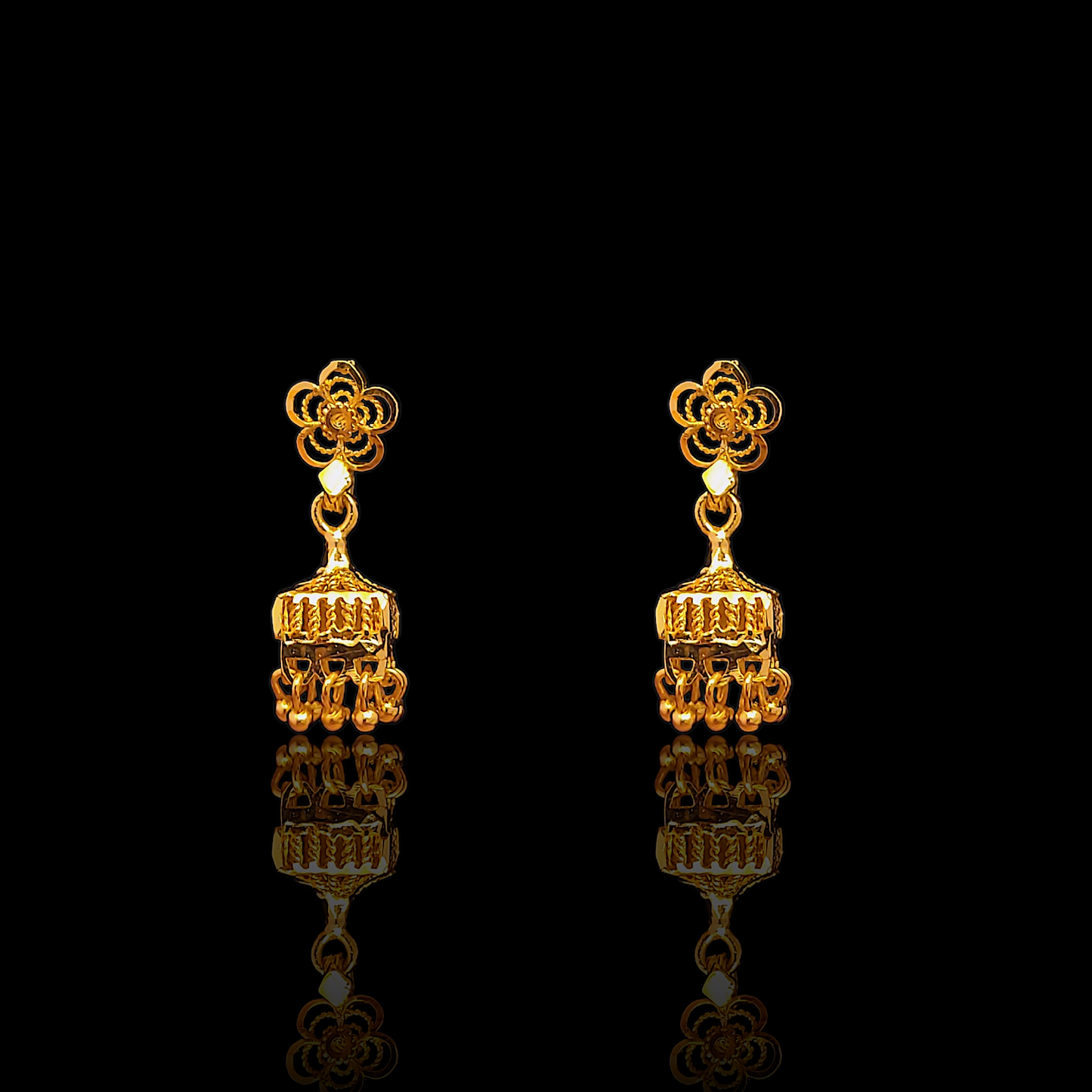 Mini Jhumka - II - My Golden Wish