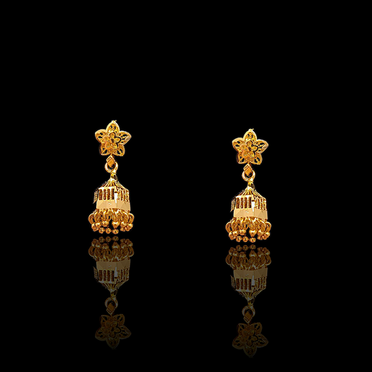 Mini Jhumka - III - My Golden Wish