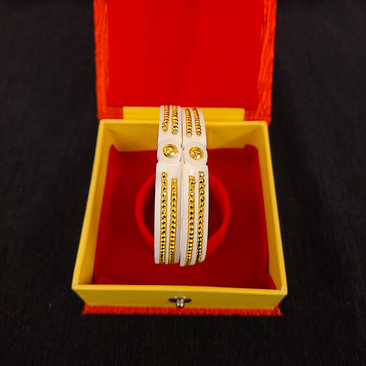 Gold Plated Matar Original Sankha - My Golden Wish