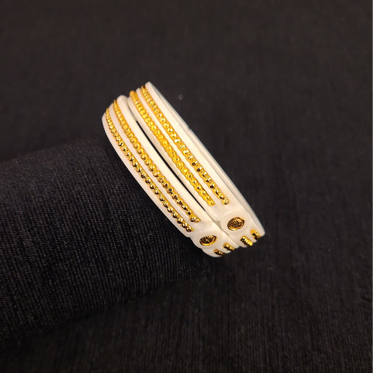 Gold Plated Matar Original Sankha - My Golden Wish