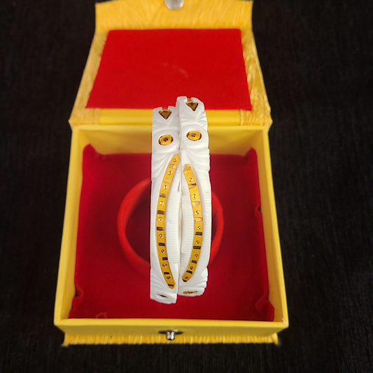 Gold Plated Trisul Original Sankha - My Golden Wish
