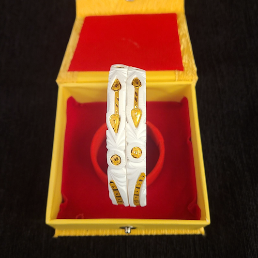 Gold Plated Trisul Original Sankha - My Golden Wish