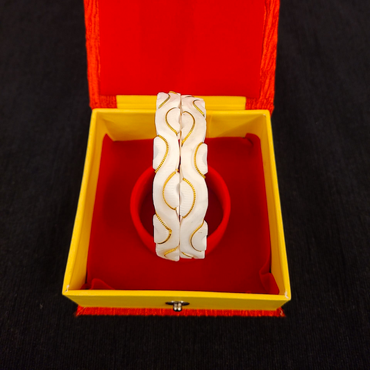 Fantastic Gold Plated Original Kaju Sankha - My Golden Wish