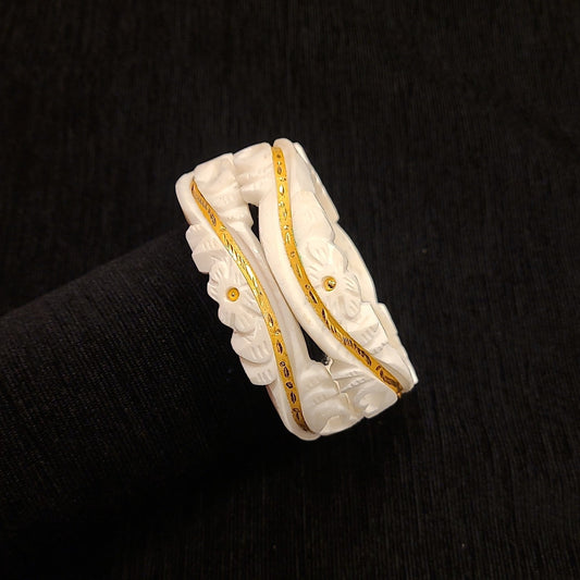 Gold Plated Original Thick Heart Shakha
