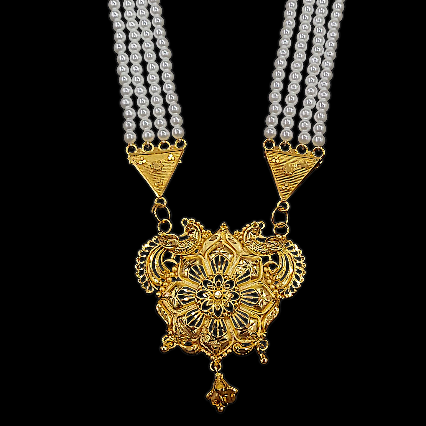Pearl Designer Peacock Sitahar - My Golden Wish