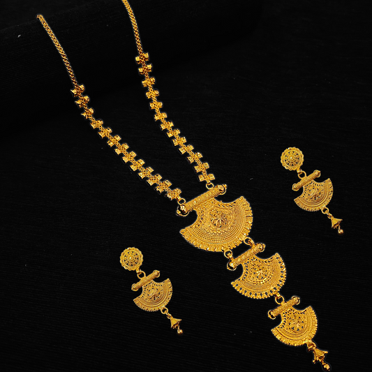 Triple Layer Sleek Sitahar - My Golden Wish