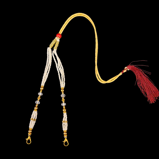 Premium Beads Tarsel ( Tassel ) - Design 11 - My Golden Wish