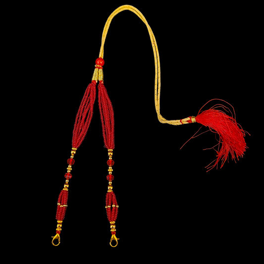 Premium Beads Tarsel ( Tassel ) - Design 11 - My Golden Wish