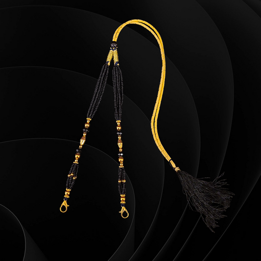 Premium Beads Tarsel ( Tassel ) - Design 12 - My Golden Wish