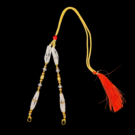 Premium Beads Tarsel ( Tassel ) - Design 14 - My Golden Wish