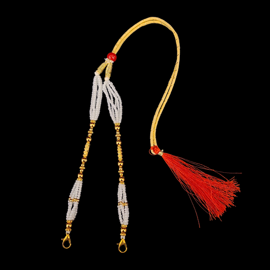 Premium Beads Tarsel ( Tassel ) - Design 15 - My Golden Wish