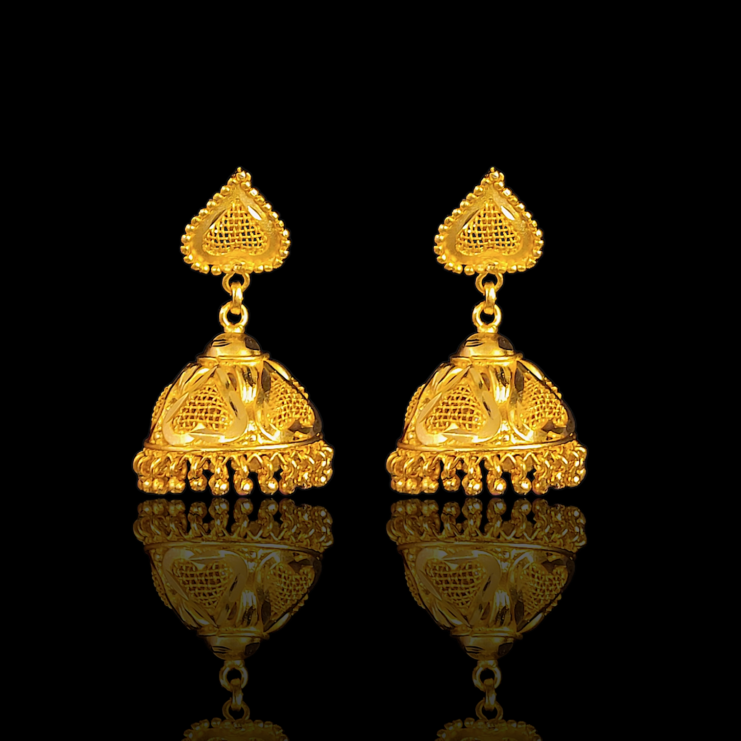 Medium Jhumka - XV - My Golden Wish