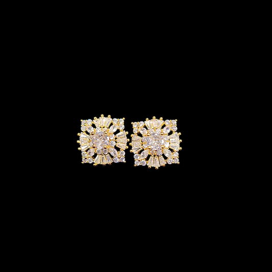 Box AD Earring - My Golden Wish