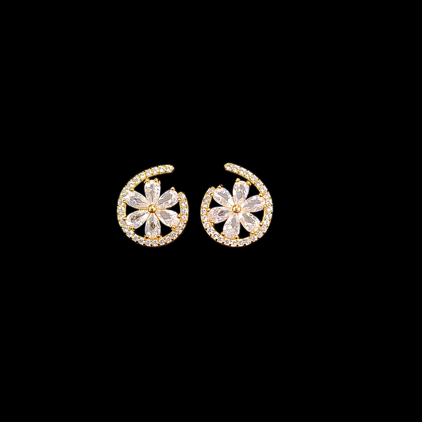 Flower Designer AD Earring