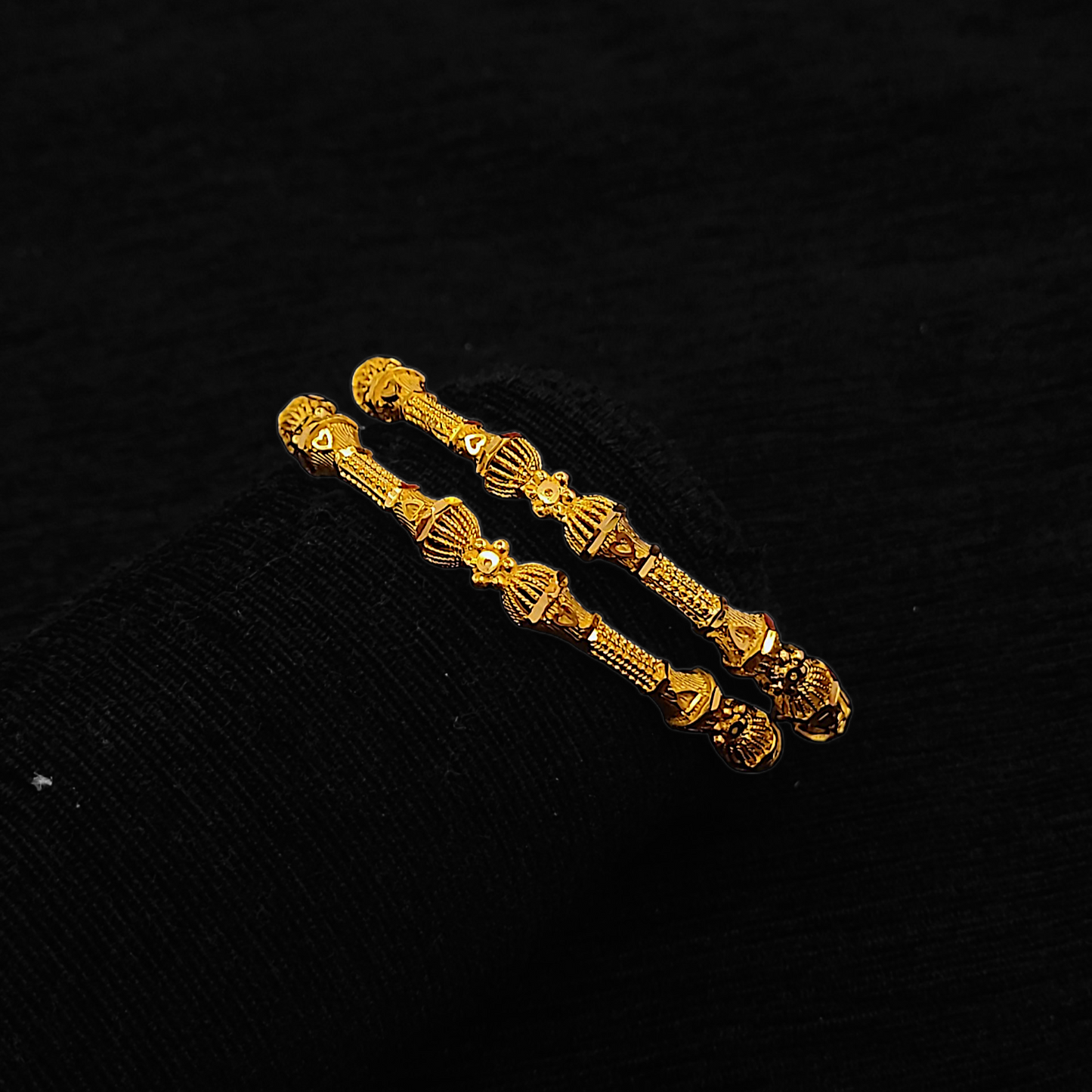 Heart Naksha Bangle - My Golden Wish