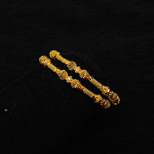 Heart Naksha Bangle - My Golden Wish