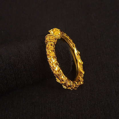 Openable Rose Bangle - My Golden Wish