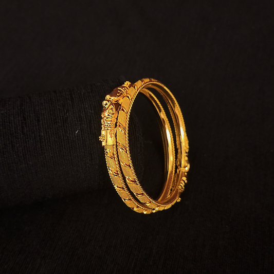 Hathi Mukh Sleek Bangle