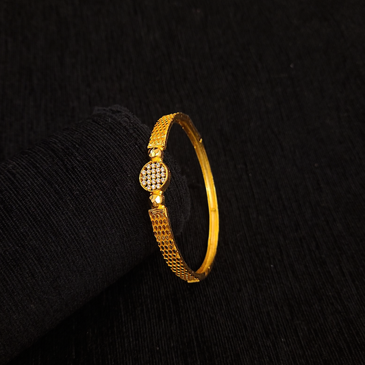 Multistone Round Bracelet Bangle