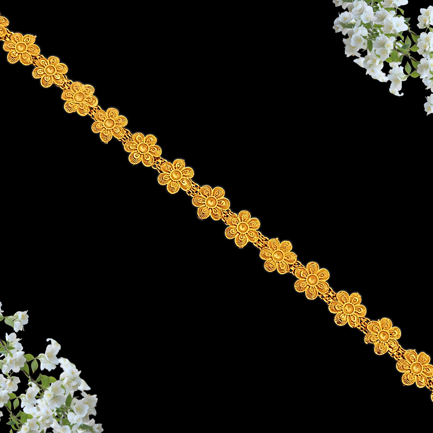Flower kamarbandh - My Golden Wish