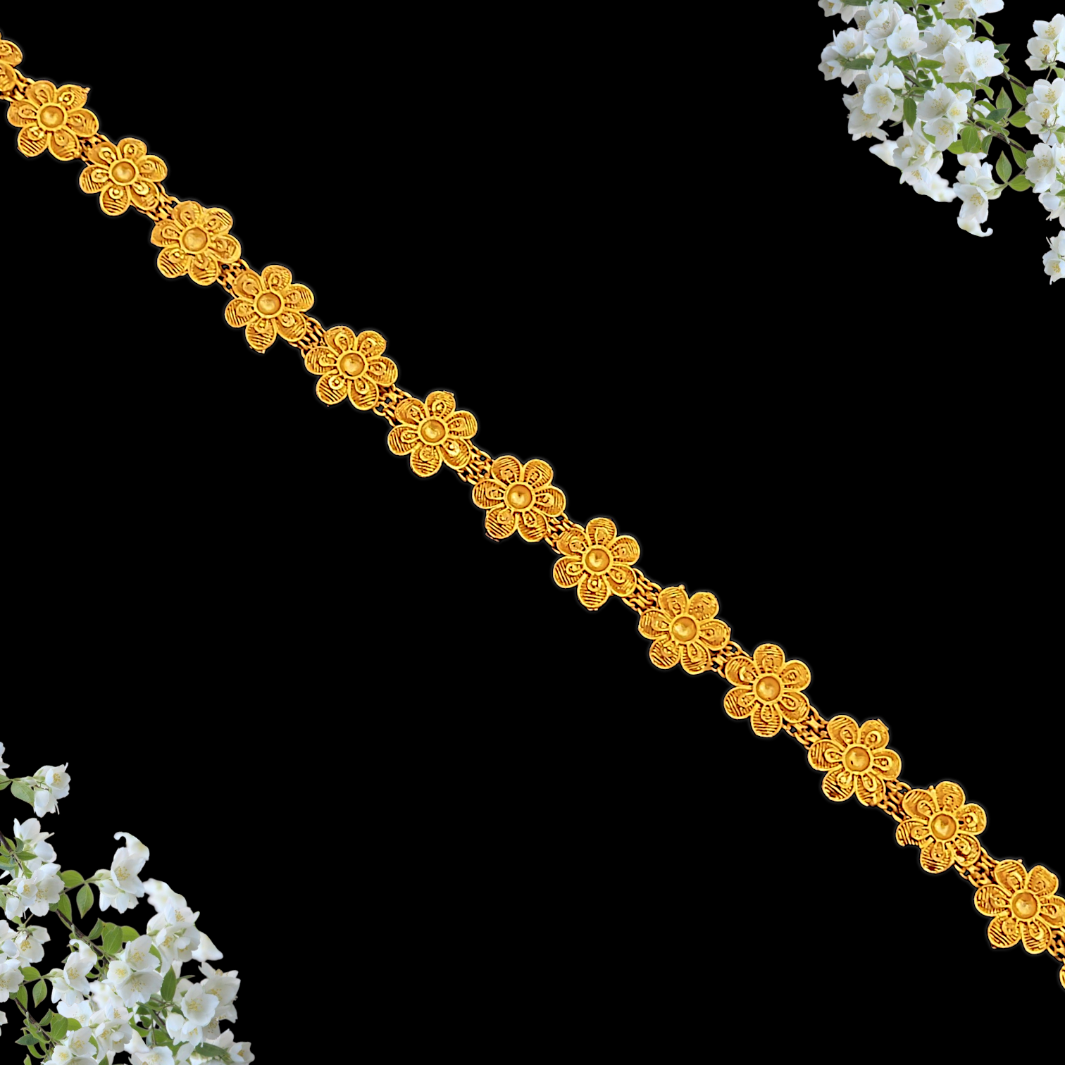 Flower kamarbandh - My Golden Wish
