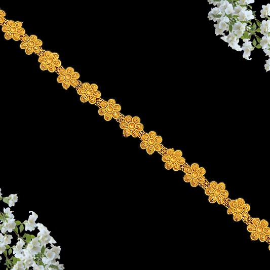 Flower kamarbandh - My Golden Wish