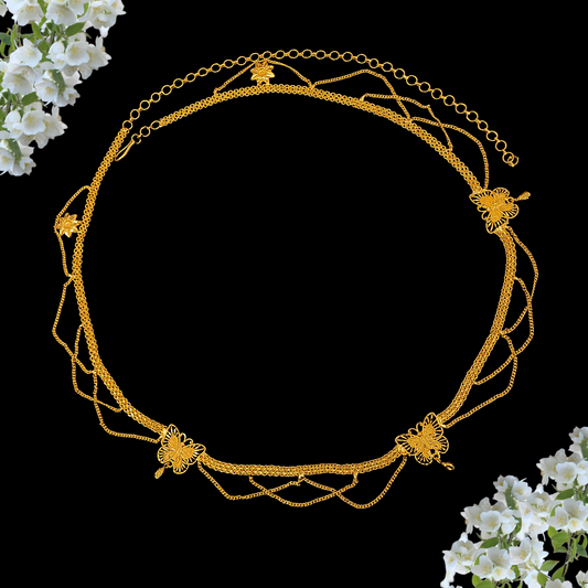 Butterfly Chain Kamarbandh