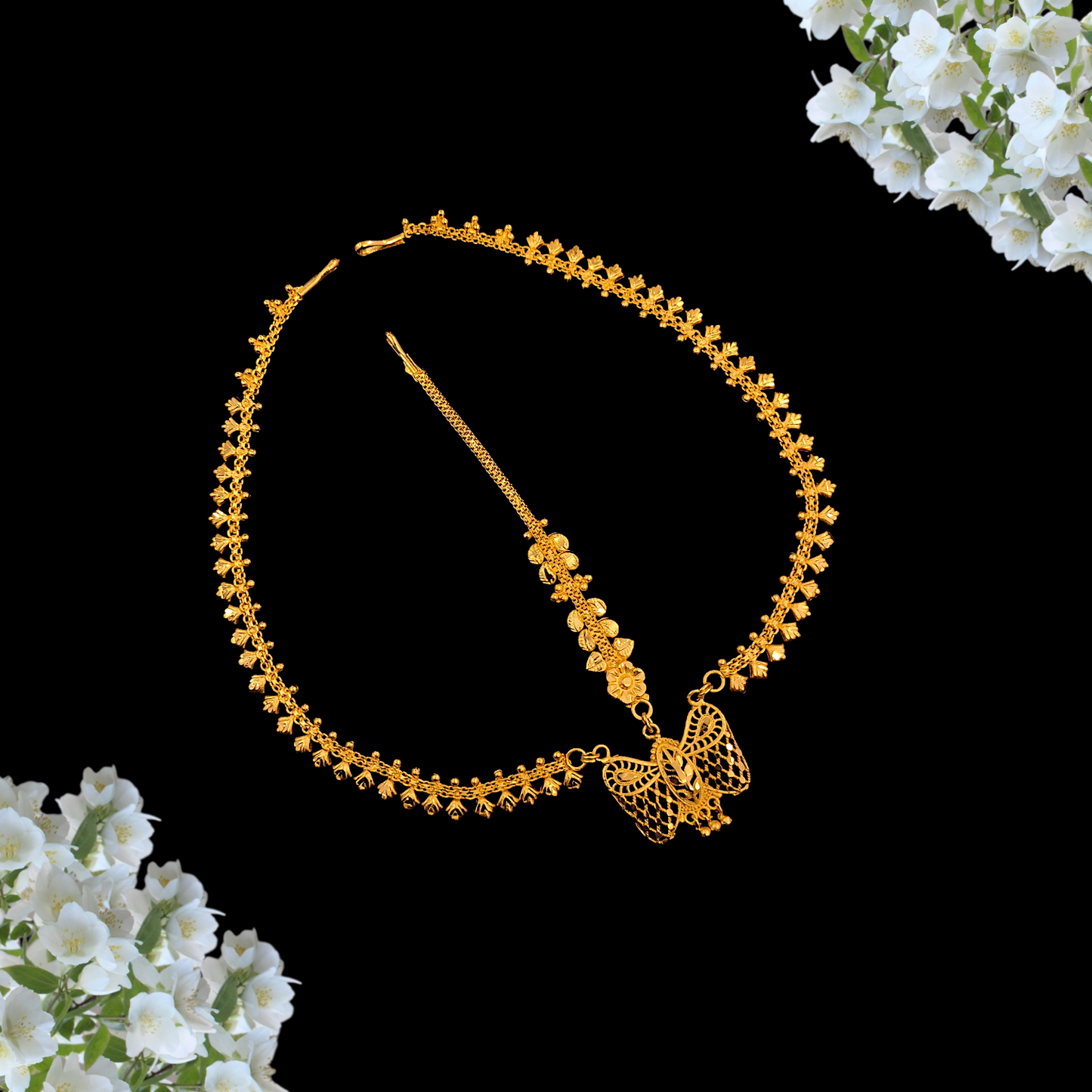 Sabeki Butterfly Tiara Tikli