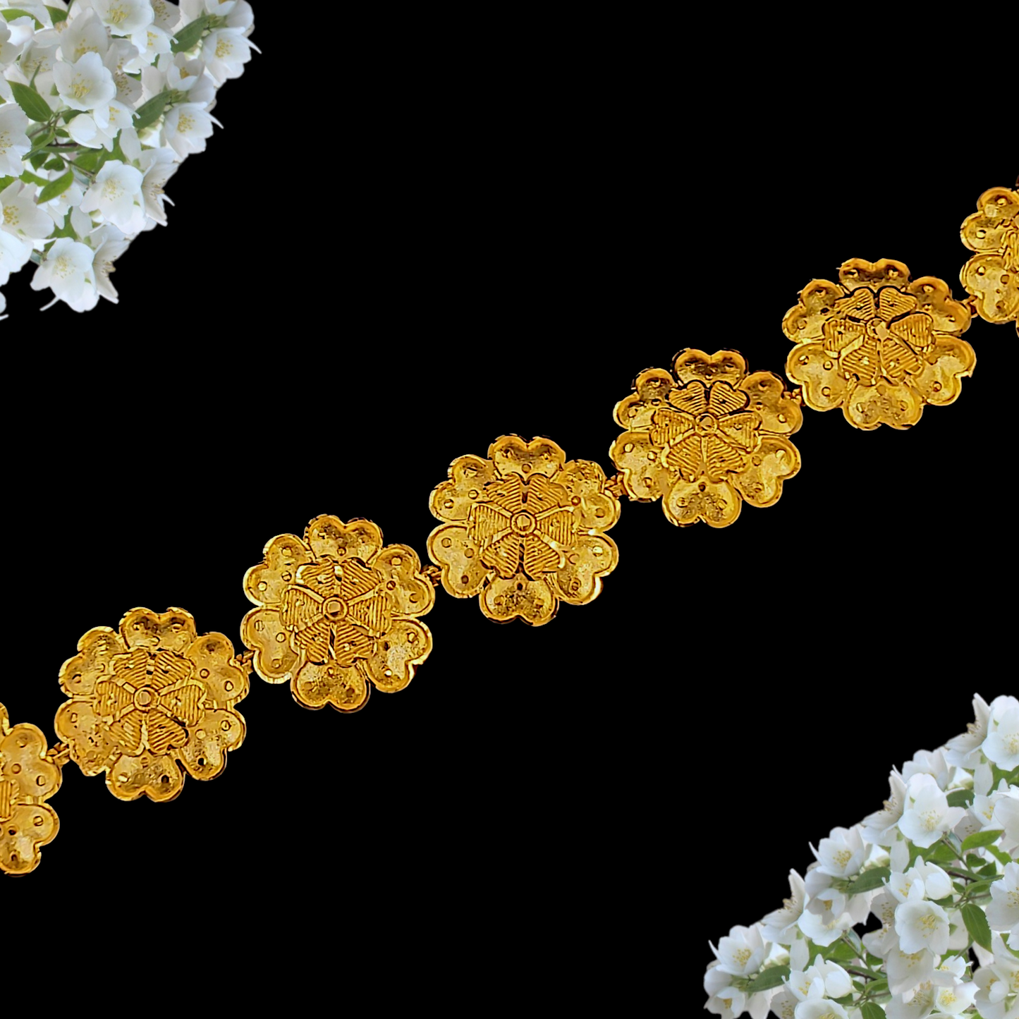 Flower Matha Patti Design - I