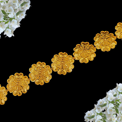 Flower Matha Patti Design - I