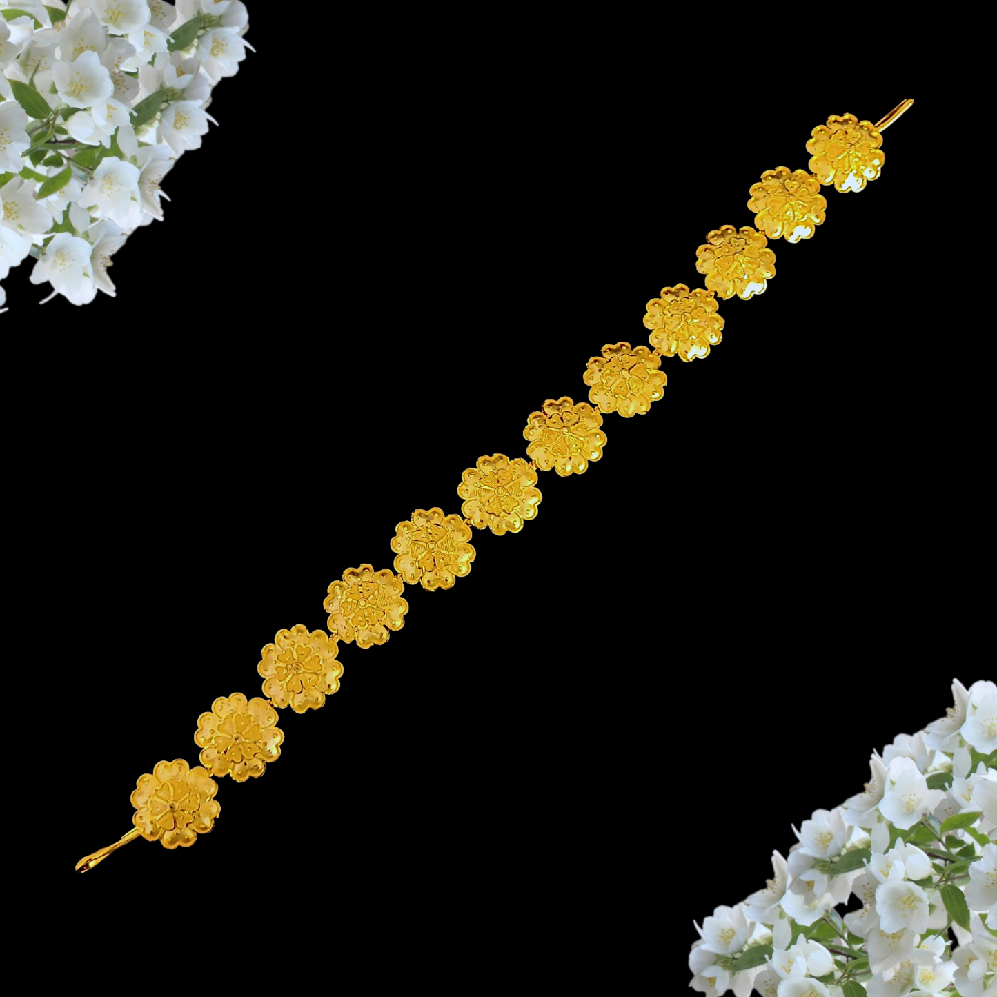 Flower Matha Patti Design - I