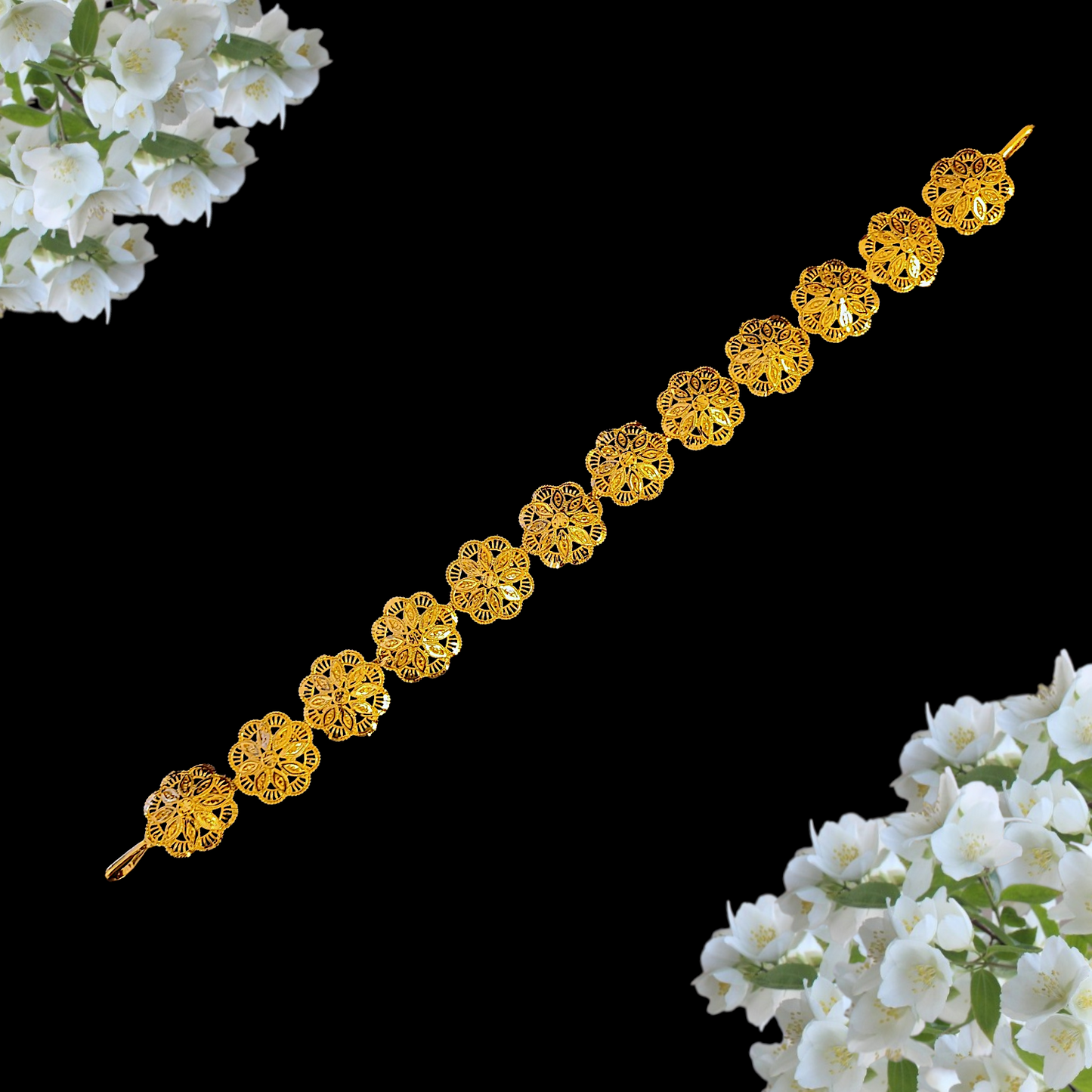 Flower Matha Patti Design - II