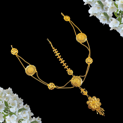 Sabeki Mathapatti with Tikli Design - II
