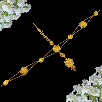 Sabeki Mathapatti with Tikli Design - II