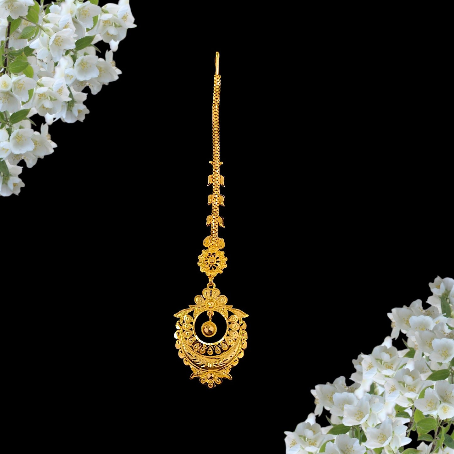 Bridal Tikli design - XVII