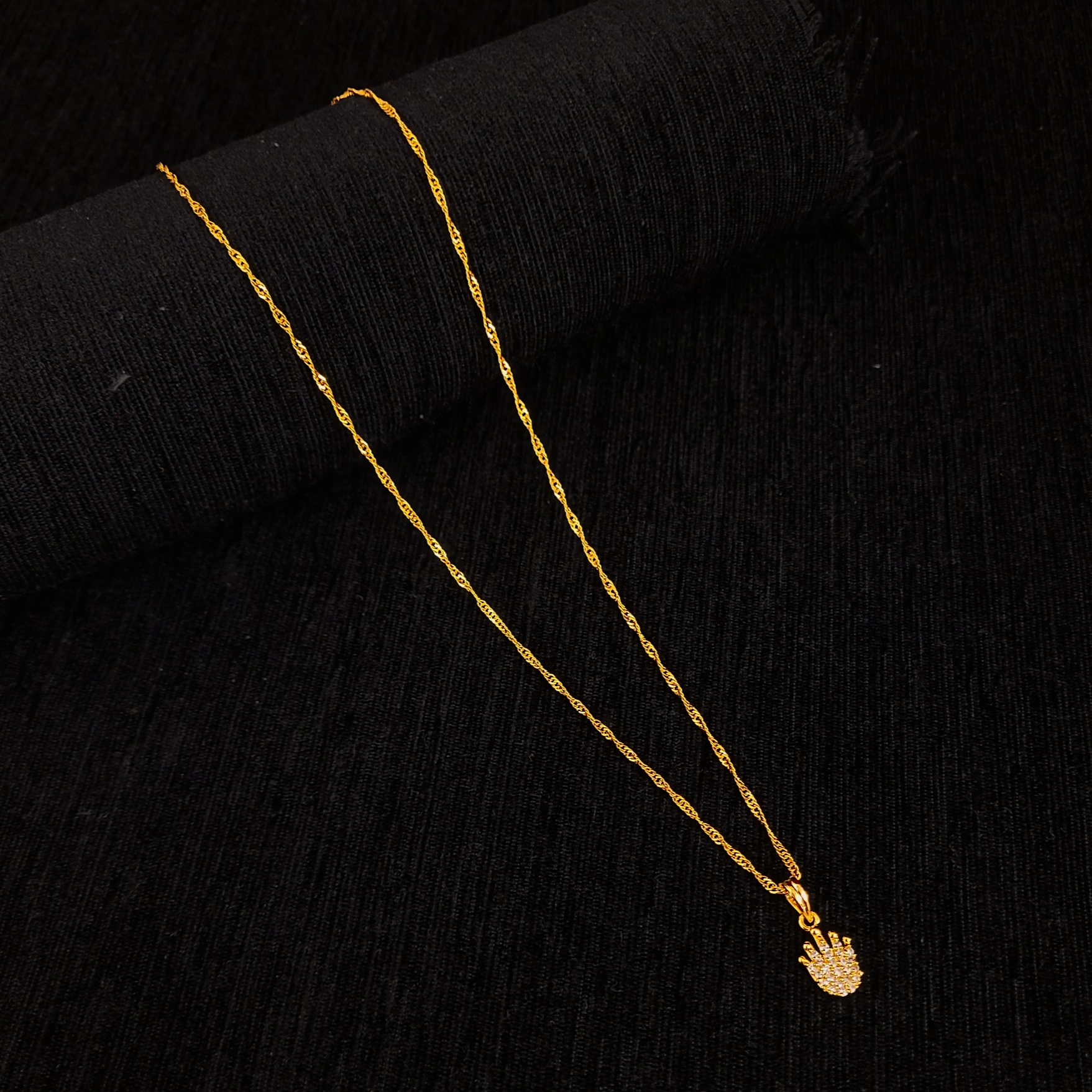 Crown Pendent Chain - My Golden Wish