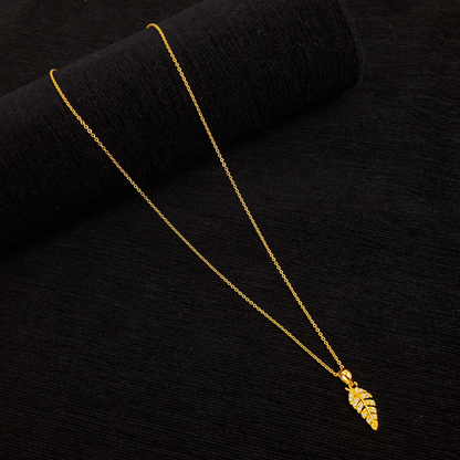 Single Leaf Pendent Chain