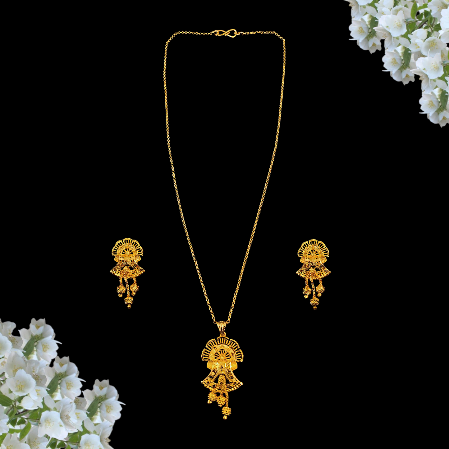 Designer Locket Chain Set - VIII