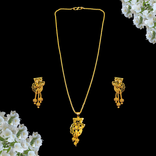 Designer Locket Chain Set - XI