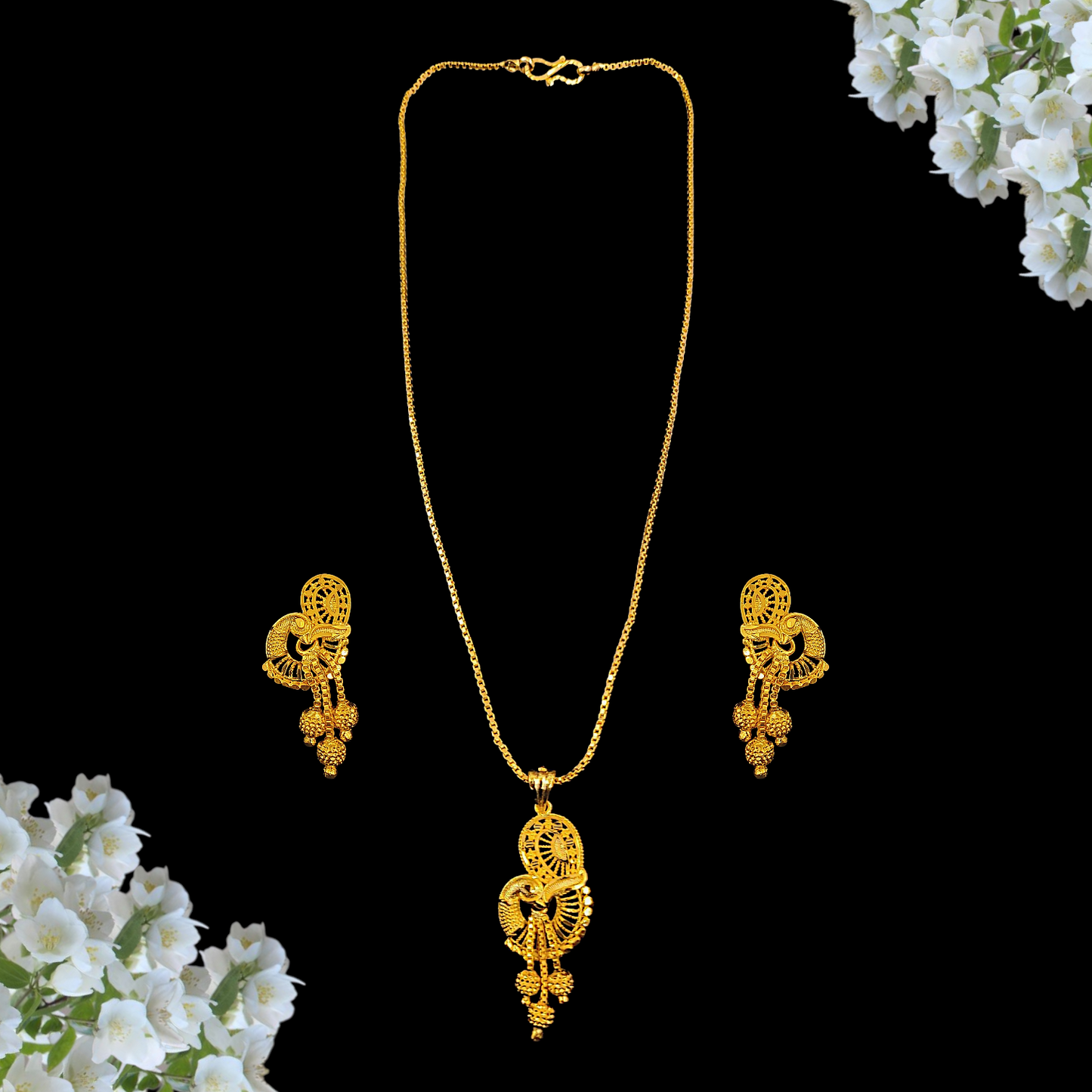 Designer Locket Chain Set - X